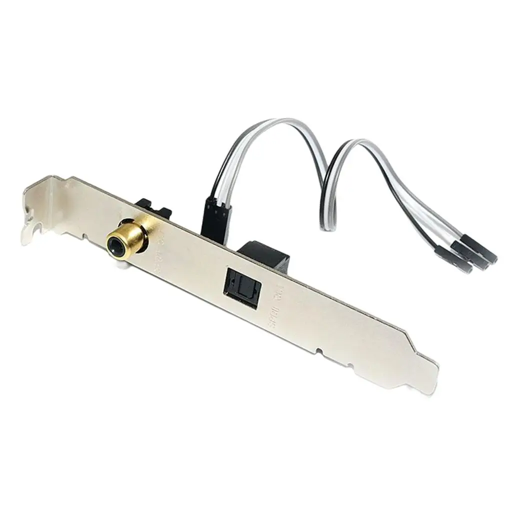 Optical Fiber Coaxial Digital Sound Card, 24Bit 192KHz SPDIF Multi-Channel DAC DTS dcoders for PC Laptop Stable Transmission