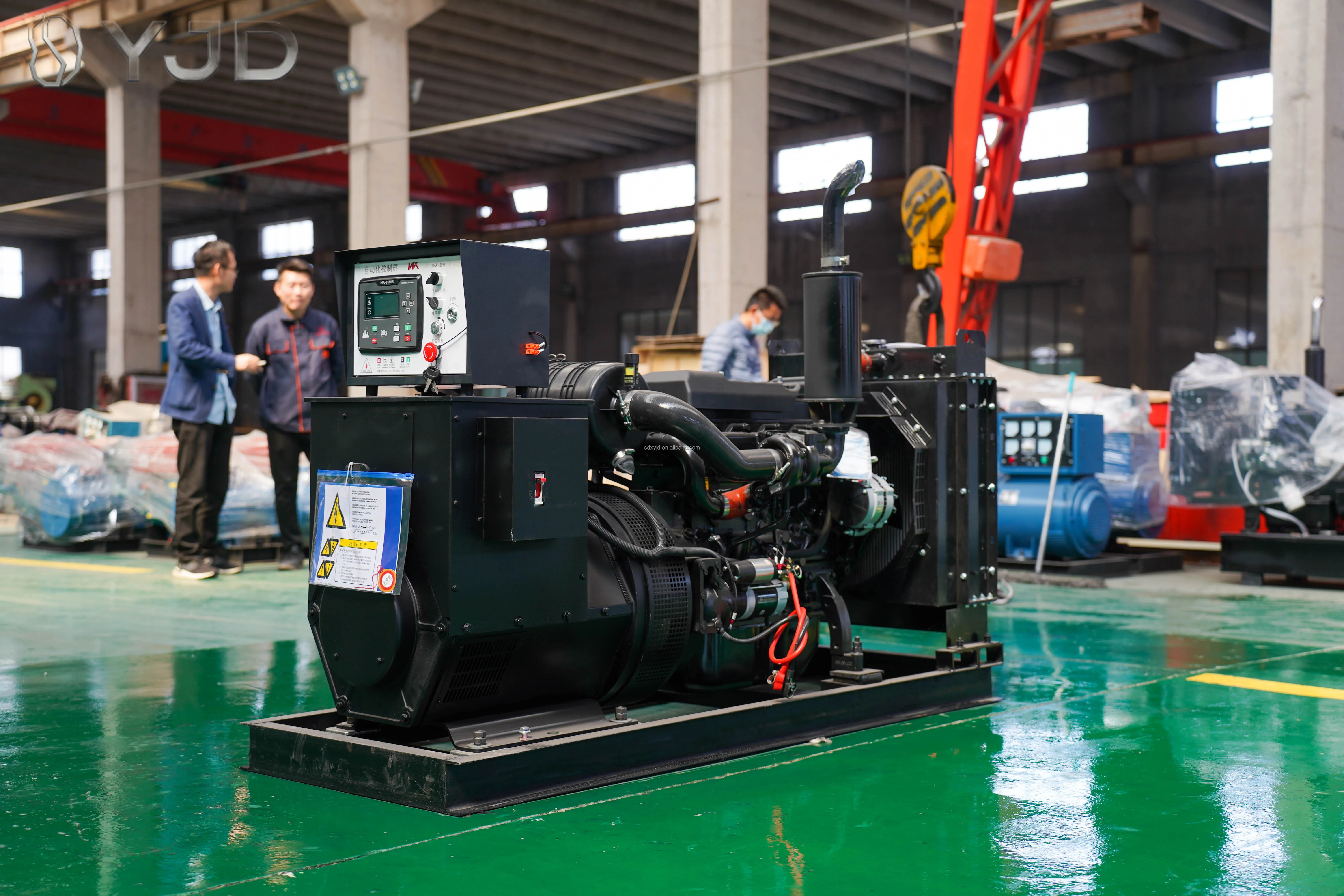 Household Engine  Marine Open-frame 50KW Water Cooling System diesel Generator Set