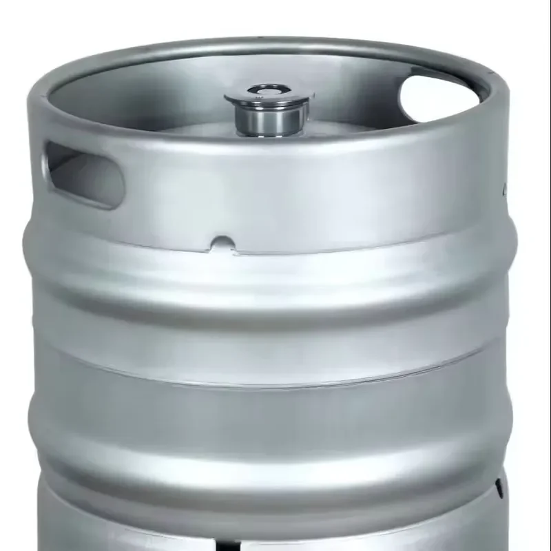 Commercial grade 304 stainless steel beer dispenser container, silver, suitable for hotel catering equipment