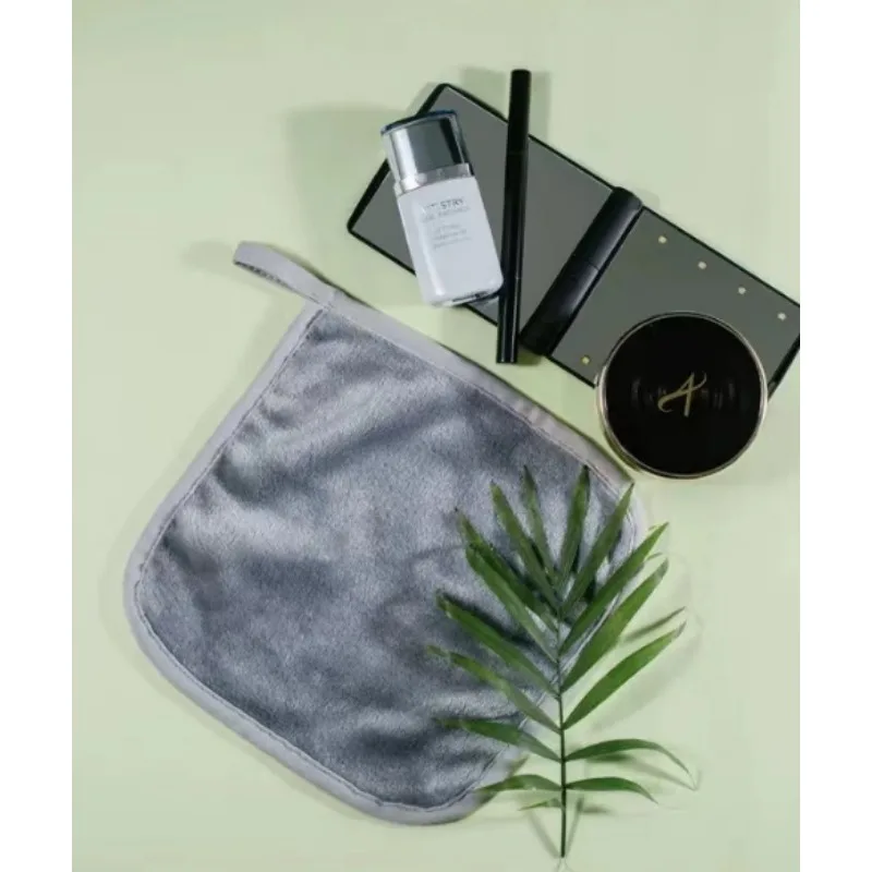 1Pc Makeup Remover Pads Reusable Cotton Pads Makeup Eraser Microfiber Facial Towel Face Cleaner Cleaning Wipes Skincare Beauty