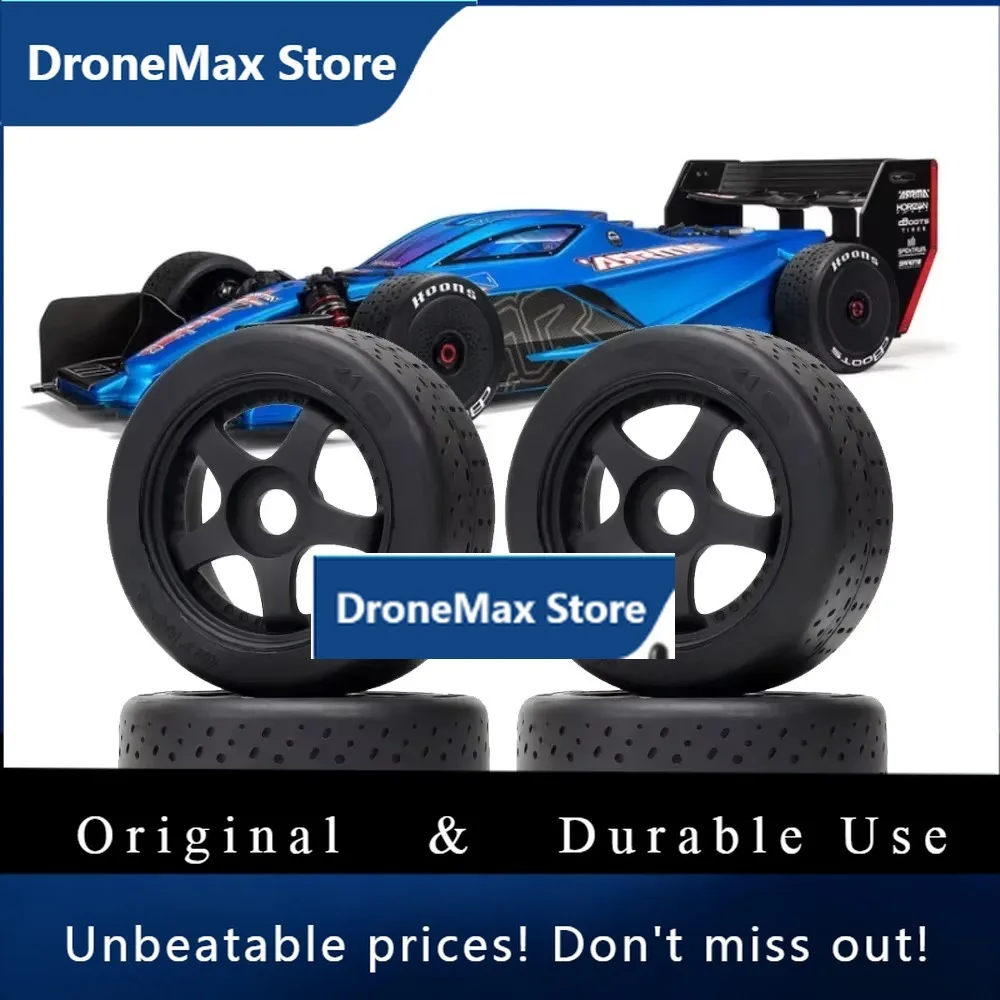 DroMa42/100 2.9 All-Road Wheel Rim Tires 17mm Hex ARA550062 For Rc Car Arrma 1/7 Felony Infraction Limitless 1/8 TLR TUNED Typho