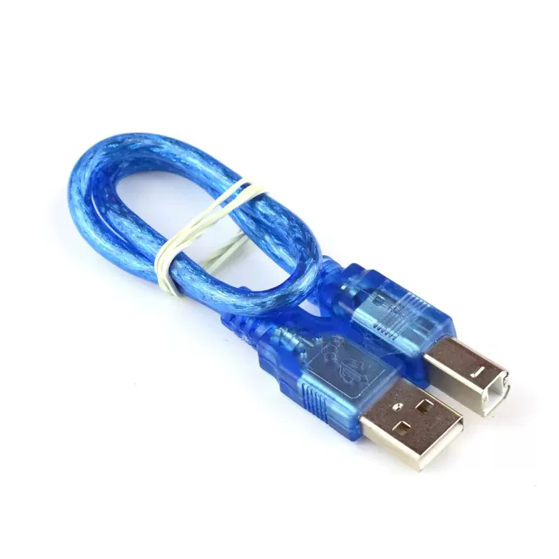Kabel USB 30 cm UNOR3 R3 / Mega 2560 R3/ ADK USB-A do USB-B do kabla drukarki Arduino MINI TYPE-C MICRO