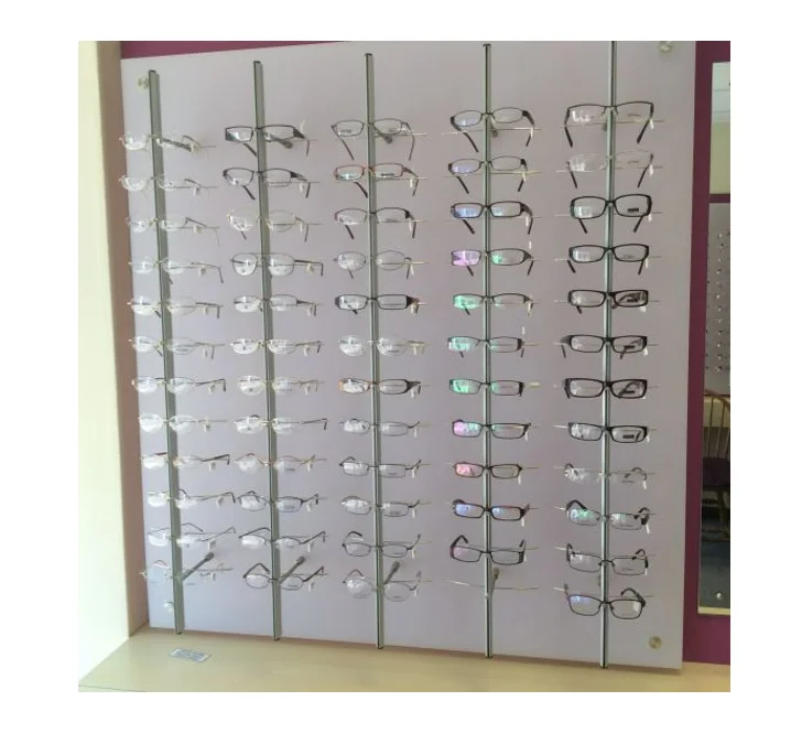 

Sunglasses Locking Display Rack Wall Mount Acrylic Eyeglasses Display Rack