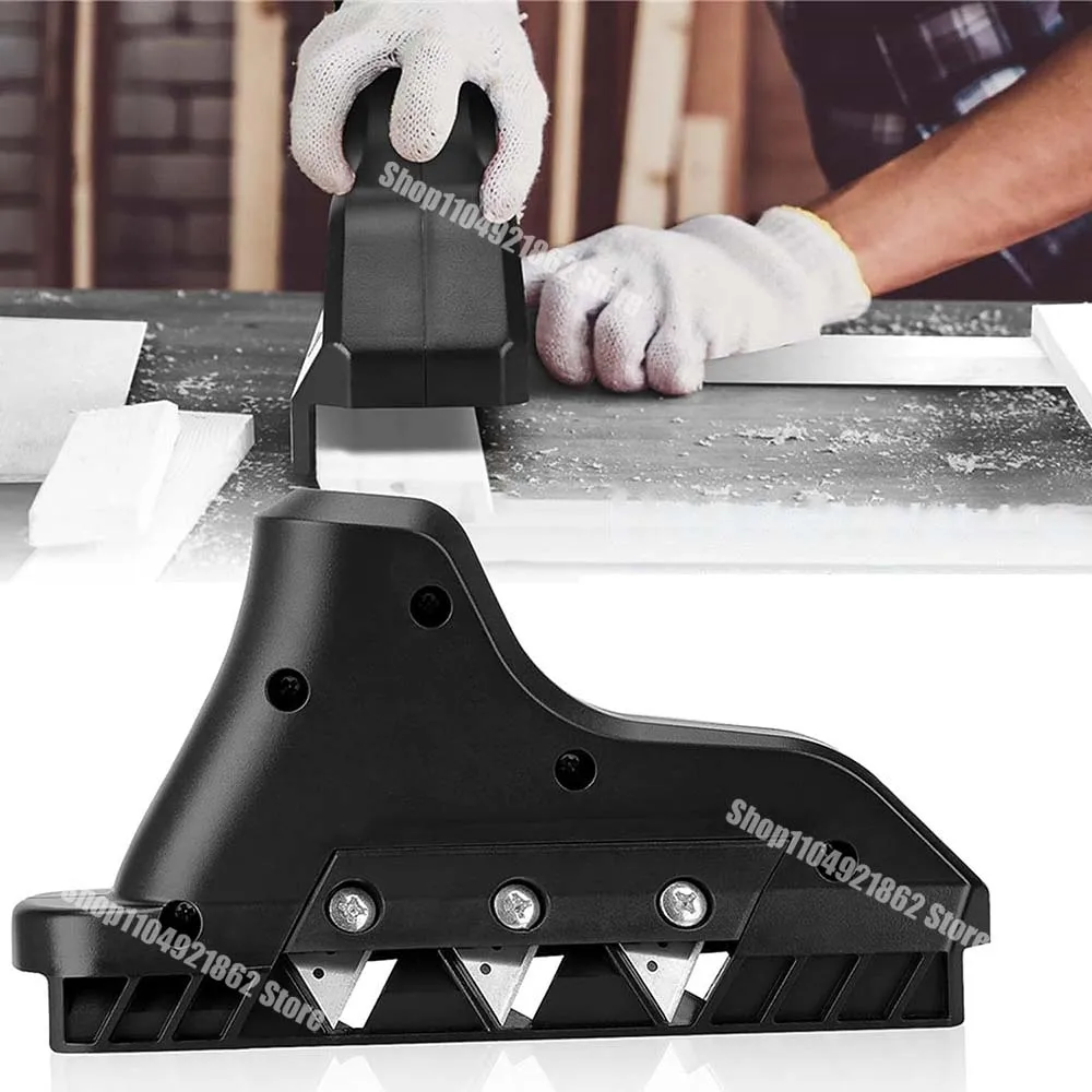 45° Angle Plasterboard Quick Cutter Woodworking Trimmer Gypsum Board Drywall Edge Chamfering Tool Hand Plane Plasterboard Edger