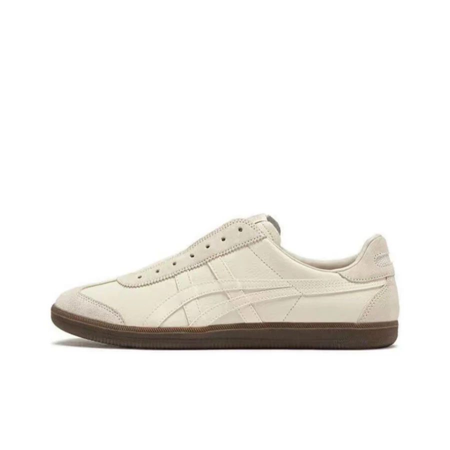 Onitsuka Tiger Tokuten Unisex Off-White Low-Top Sneakers  Stylish Minimalist Comfort Non-Slip Durable Style 1183C290-100