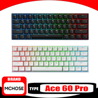 Mchose Ace 60Pro Magnetic Switch Mechanical Keyboard 8K TTC Magnetic E-Sports Gaming Keyboard Low Delay RGB PC Gamer Accessories