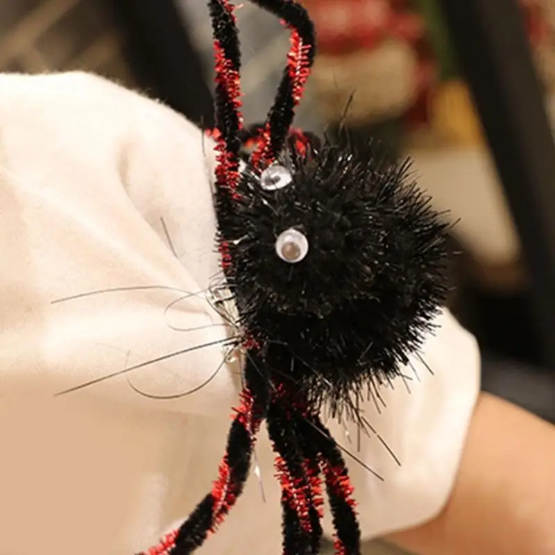 

Пауки темные швабры браслетки 3pcs костюмы Хэллоуин