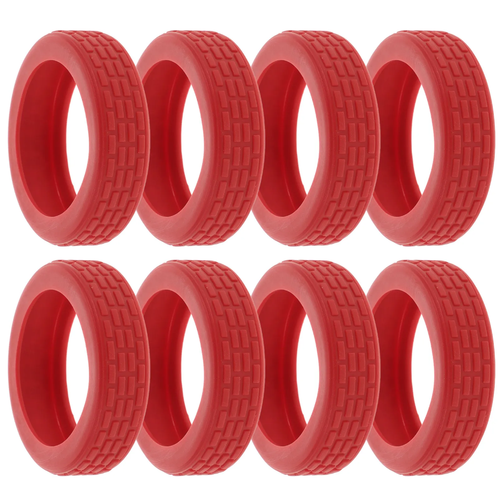 

Набор из 8 силиконовых защитных чехлов для колес багажа, премиум-качество, легко устанавливаются, универсальные, для чемоданов и тележек