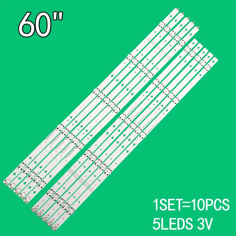 For 10PCS A5+B5LEDs 3V For 55