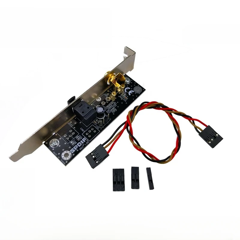 24Bit 192KHz Optical Fiber Coaxial Daughter Card SPDIF OUT For Universal Computer Motherboard Digital 5.1 Sound Card AC3 DTS