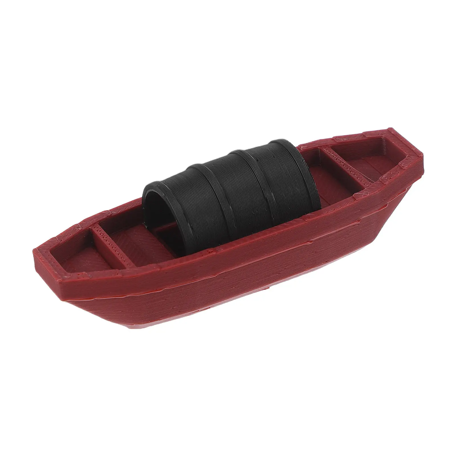 Boat Decorations Desktop Plastic Crafts Canoe Ornament Ornaments Little Sail Boats