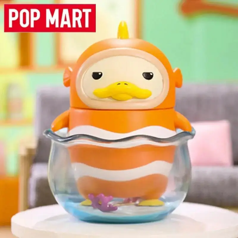 팝마트 덕쿠 마이 펫 스토리 시리즈 블라인드 박스 미스터리 박스 장난감 인형 귀여운 애니메이션 피규어 데스크탑 장식품 선물 컬렉션