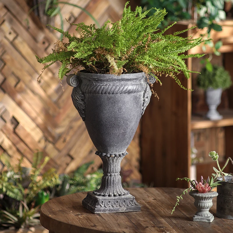 

Винтажная ваза из оксида магния: уникальный декор для дома, простая ваза в стиле фермерского дома, рустик-декор для интерьера