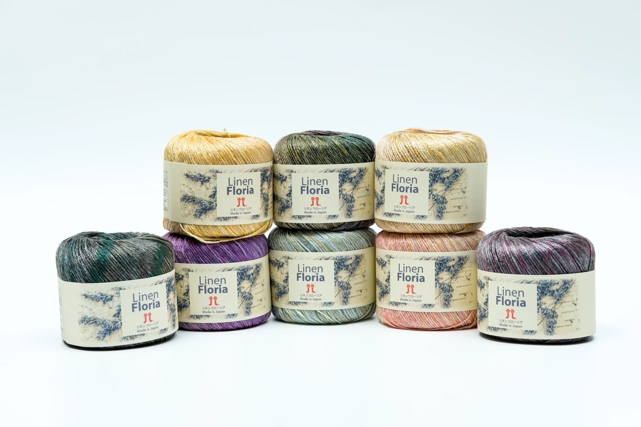 

Products Woven High-end Wool Imported From Japan HAMANAKA LINENFLOPIA Spring And Summer Hand-woven Chain Thread