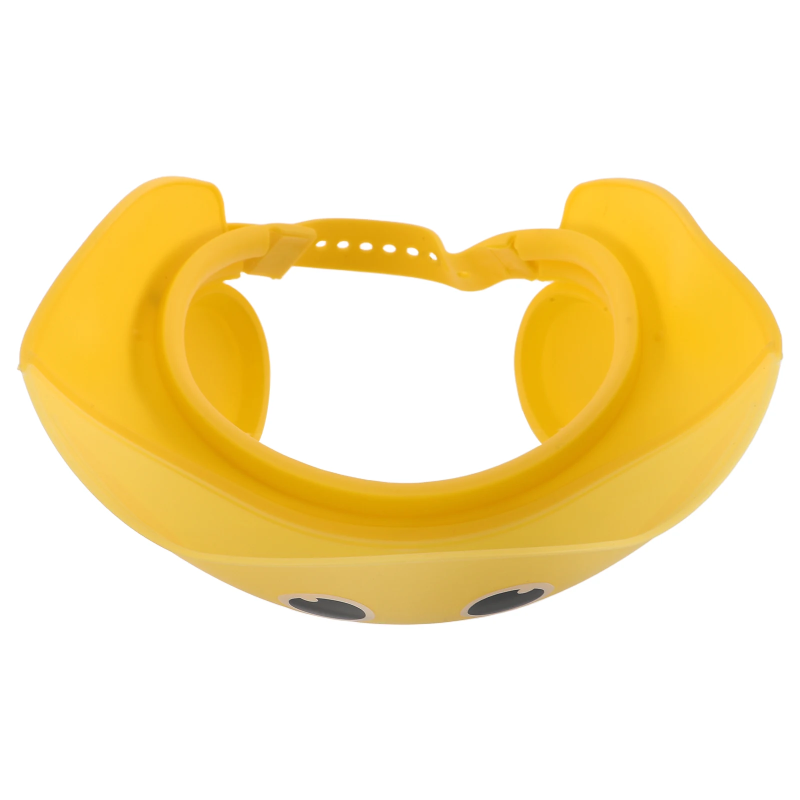 

Shower Cap Baby Shampoo Guard Soft Silicone Hair Protector Waterproof Bathing Visor Toddler Ear Cover Yellow Adjustable Kids