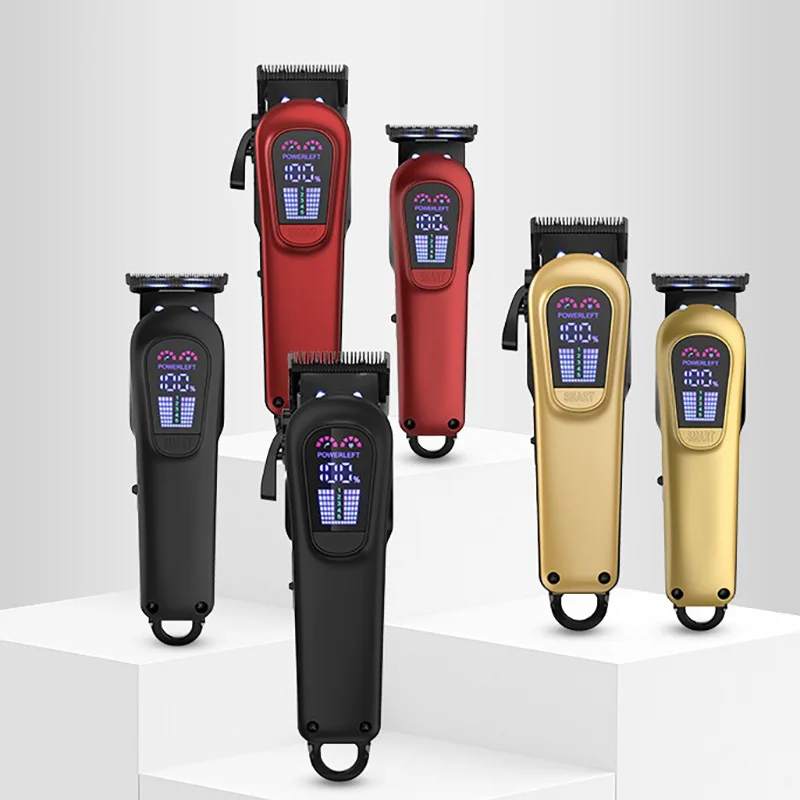 

Новый профессиональный парикмахерский набор L-939W Машинка для стрижки волос 7500 об/мин Триммер 7000 об/мин 1200 мАч 5-скоростная регулировка Интерфейс зарядки Type-c