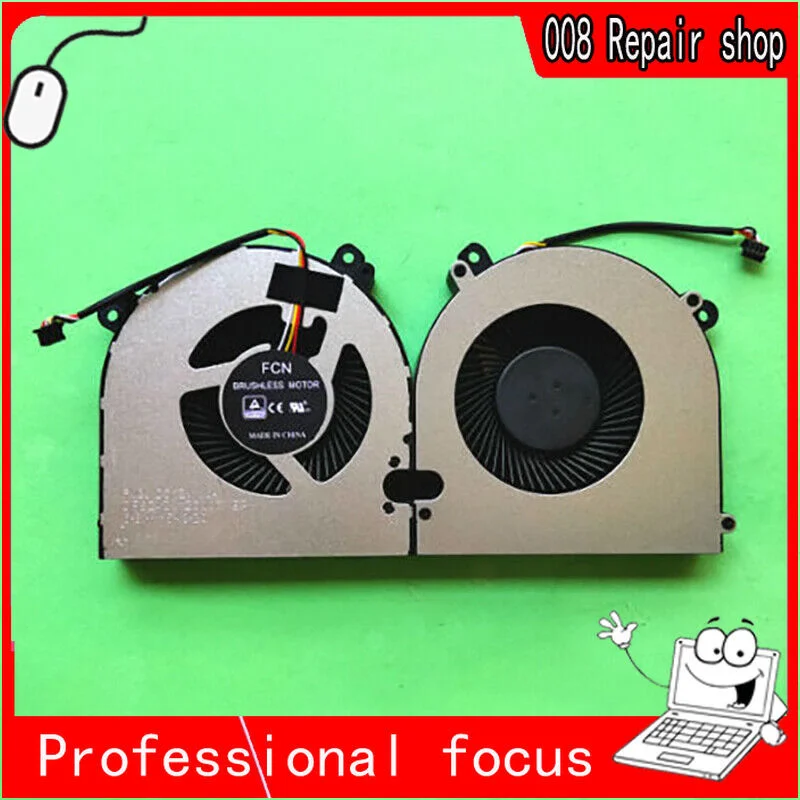 1pcs New Cpu Cooling Fan For Clevo NH55AC NH50 CPU COOLING FAN DC12V