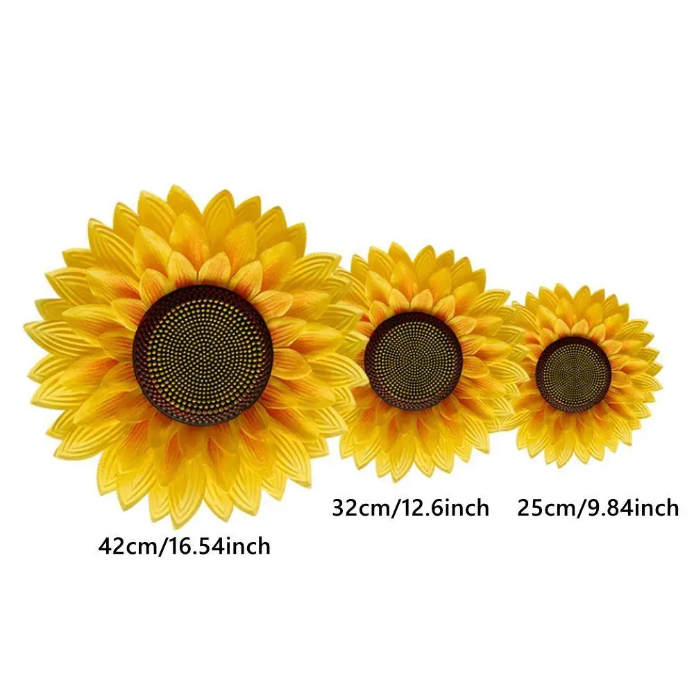 Nouveaux accessoires de danse tournesol 25cm/32cm, tissus Non tissés, fleurs à main, accessoires de spectacle de danse légers et réutilisables