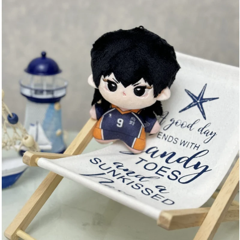 Mooie Haikyuu Katoenen Pop Schattige Shoyo Hinata/Kei Tsukishima/Tobio Kageyama Gevulde Anime Knuffel Tas Hanger Knuffels Geschenken