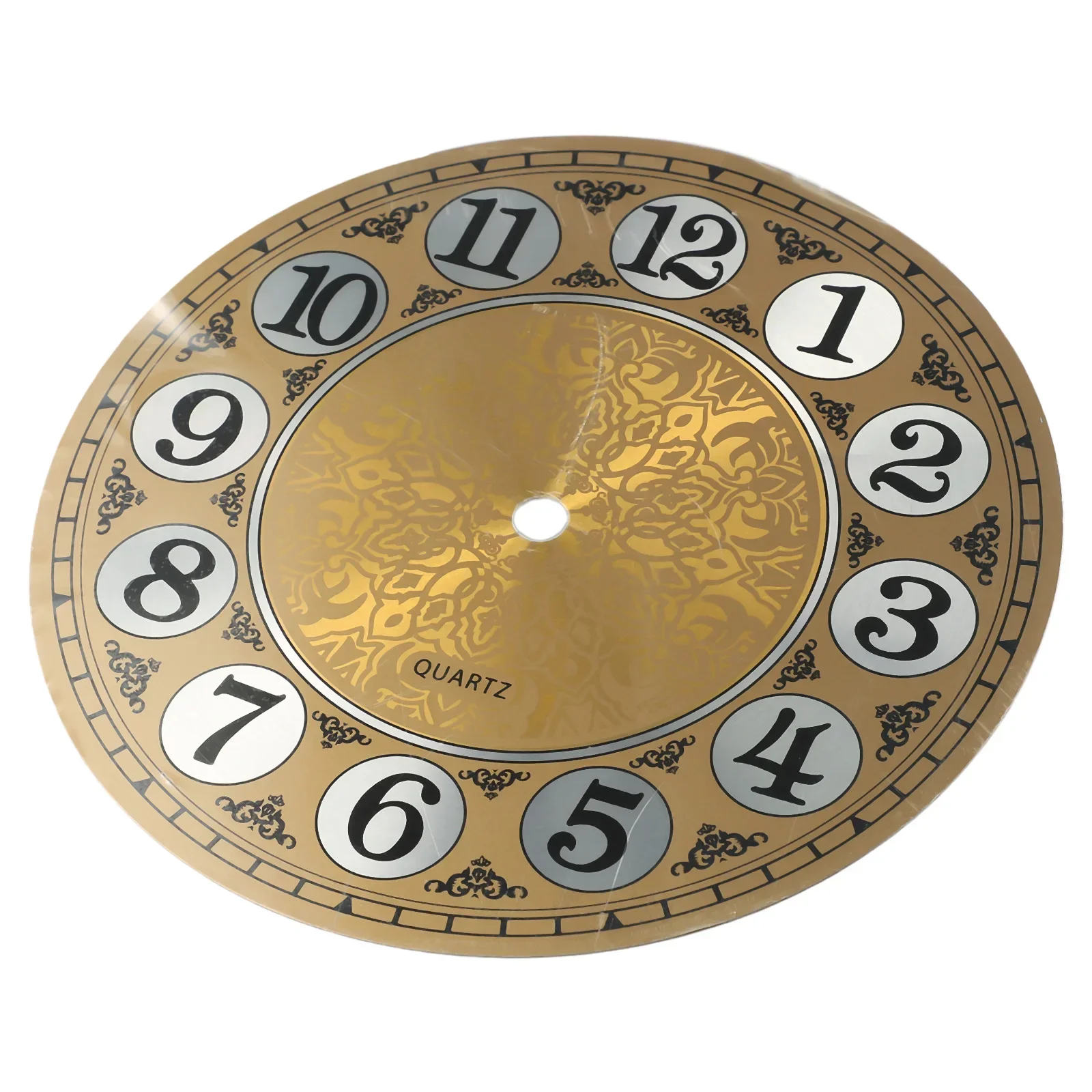 High-quality Dial Face Clock Accessories Not Fade Vintage Aluminium Widely Used 7inch Dial Face Arabic Numeral