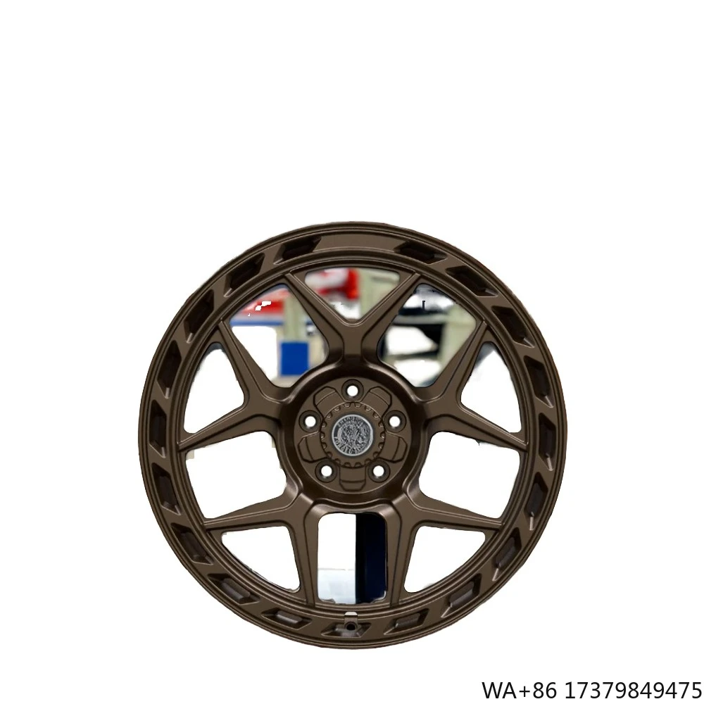 

High Quality Customized 17-22 Size Alloy Forged Wheel Monoblock Matte Bronze with 0mm ET Polished Finish New Condition 1 Piece"