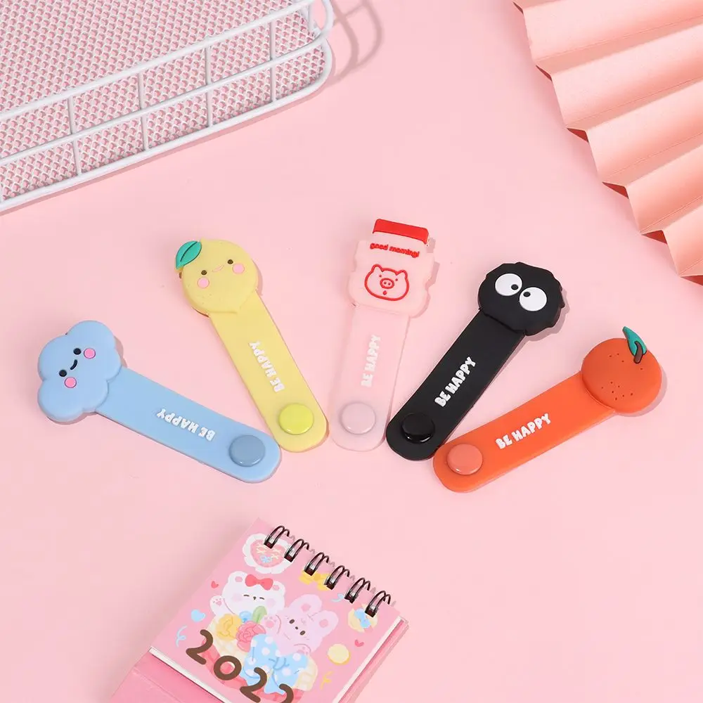 Cute Multifunction Clips Wire Cord Winder Data Cable Organizer Data Line Storage Cable Protector Earphone Winder