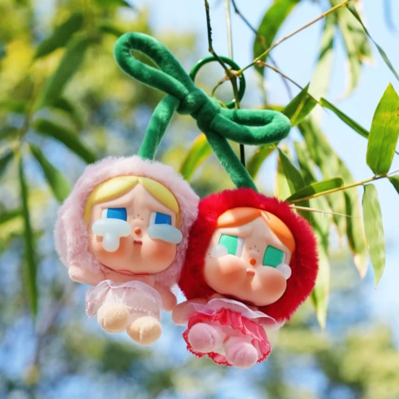 

2025 Original Crybaby Love You Cherry Much Series Fashion Hanging Card Cute Doll Pendant Bag Ornament Keychains Lisa Cute Gifts