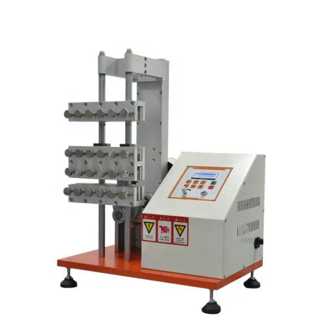 Demattia Flex Cracking Tester Rubber Fatigue Testing Machine ASTM D813 ISO 132 for Quality Control in the Field of De Mattia