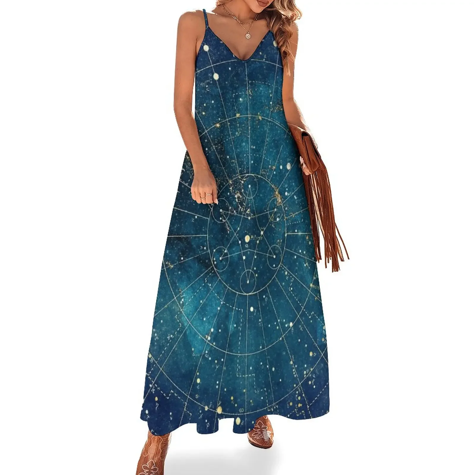 

Star Map :: City Lights Sleeveless Dress luxury woman evening dress clothes