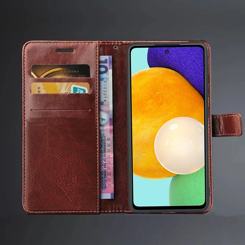 ซองหนังสําหรับ Samsung Galaxy A7 2015 2016 2017 A700F A710F A720F A70 A70s A71 A72 A73 5G ฝาครอบ Fundas coque