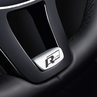 New Car Steering Wheel Sticker Interior Accessories for Volkswagen VW Jetta R Rline Touran POLO Golf MK4 MK5 MK7 Tiguan Passat