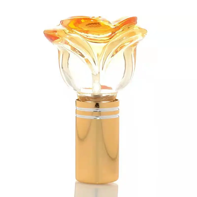 Explosion-proof small alcohol lamp hand-made mini explosion-proof burn-resistant diy silk flower satin burning edge