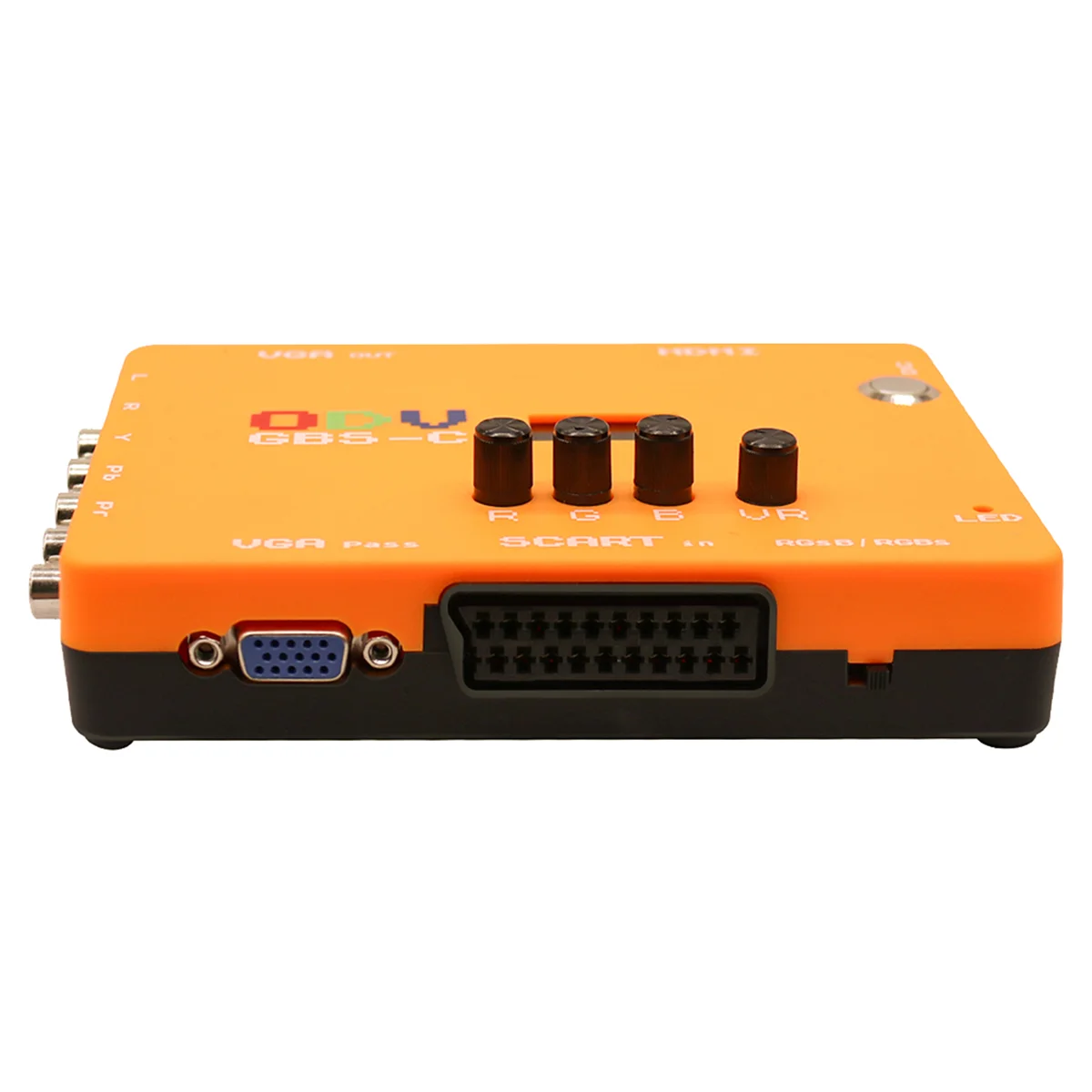 ODV-GBS-C AIO OSSC التحكم RGBS/YPBPR/RGBHV إلى VGA/HDMI-متوافق مع محول الفيديو منخفض الدقة-قابس الولايات المتحدة