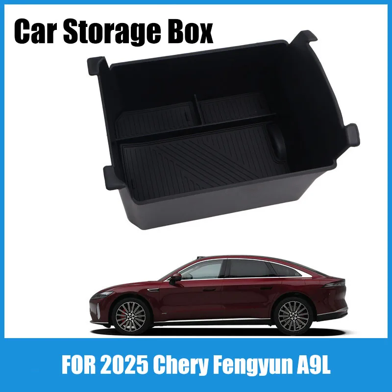 Suitable for 2025 Chery Fengyun A9L central control armrest box storage box to store car supplies special car