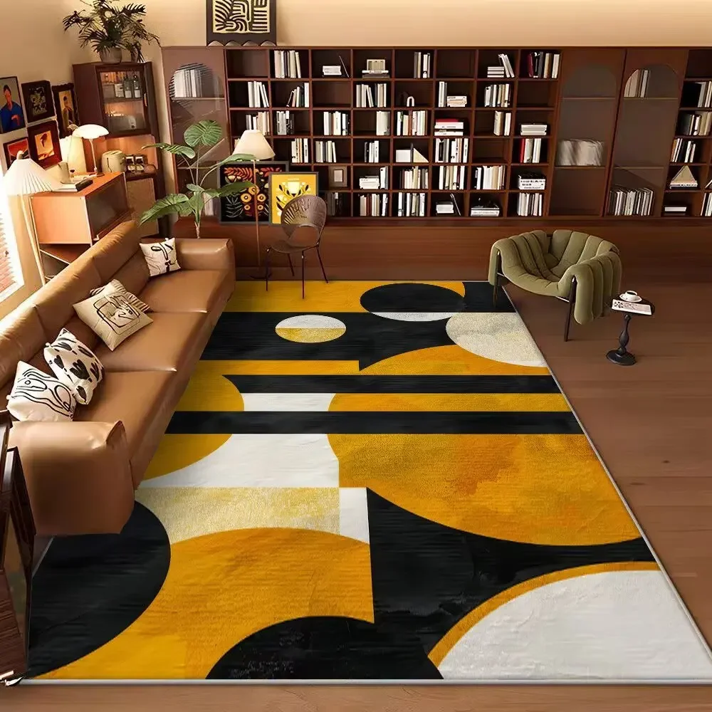 

HD-Modern Large Area Abstract Carpets Living Room Decoration Home Sofa Rug Study Bedroom Tatami Children Soft Floor Mats