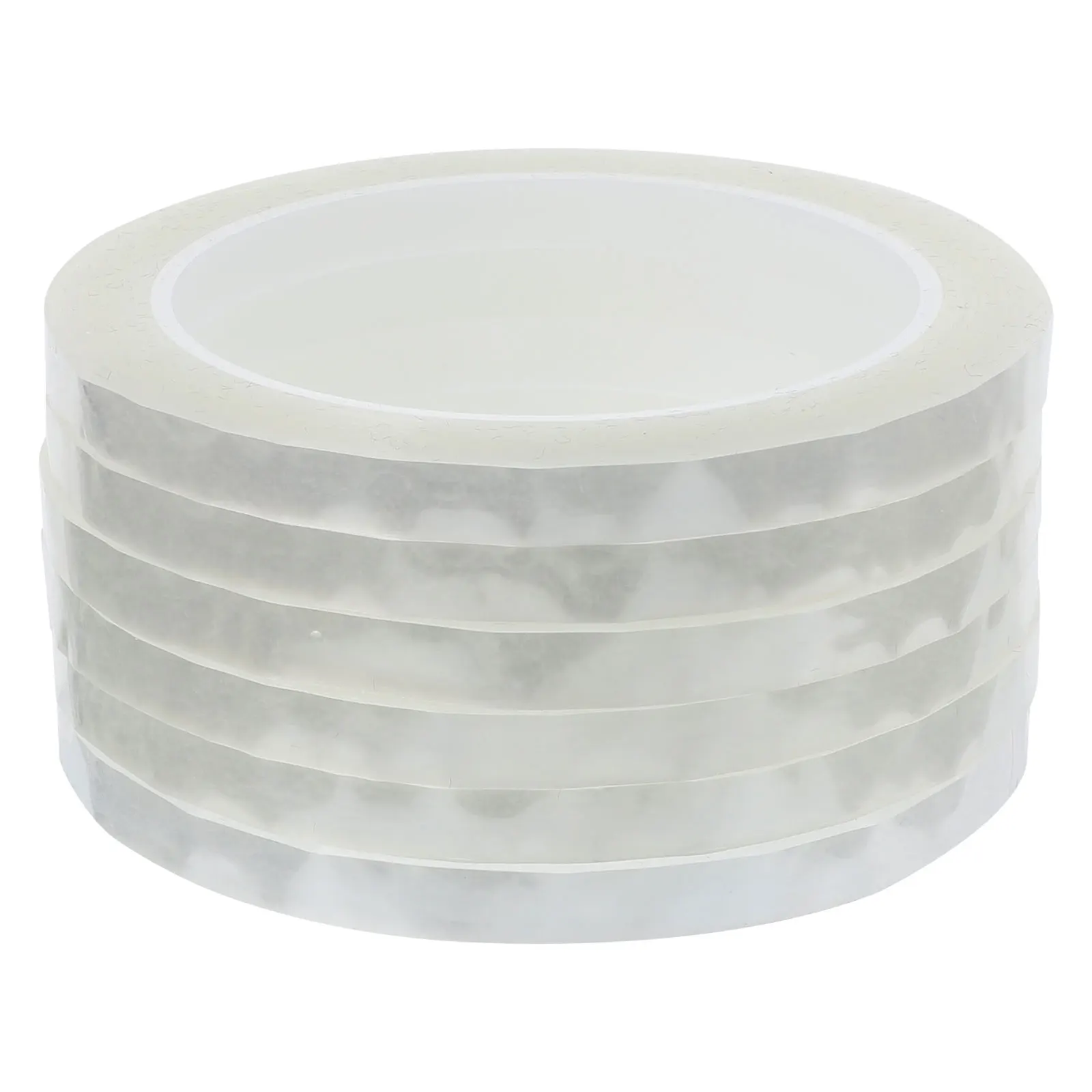 6 rotoli di nastro floreale trasparente, stelo estensibile, avvolgimento di bouquet, suite per organizzare forniture, nastri per animali domestici, fiori