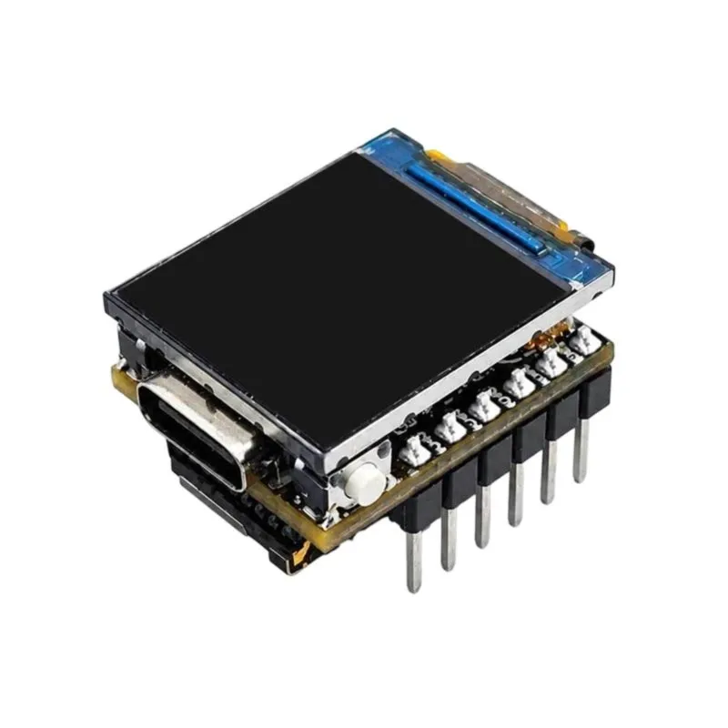 Super Sale ESP32-S3 Mini Development Board 0.85 Inch LCD Display with RGB 128x128 Screen Bluetooth 5 SD-Port for Arduino Welde