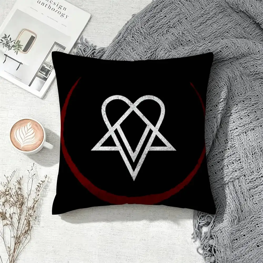 H-HIM Band V-Ville V-Valo  Double-Sided Printed Cushion Cover Bedroom Bedside Sofa Pillow Case