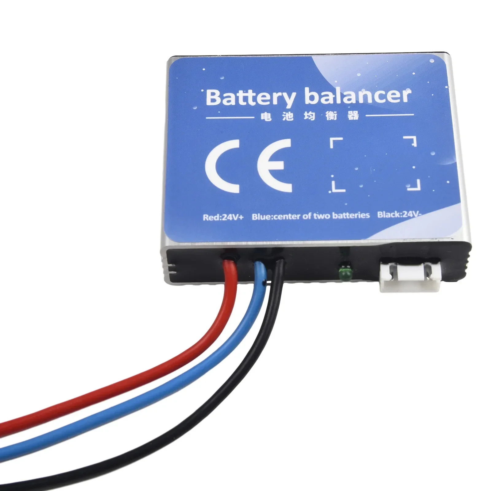 

Brand New Battery Equalizer Solar System 12/24/36/48V 2 * 12V 2.8 * 2.8 * 1.1inch Balancer Battery Equalizer Blue