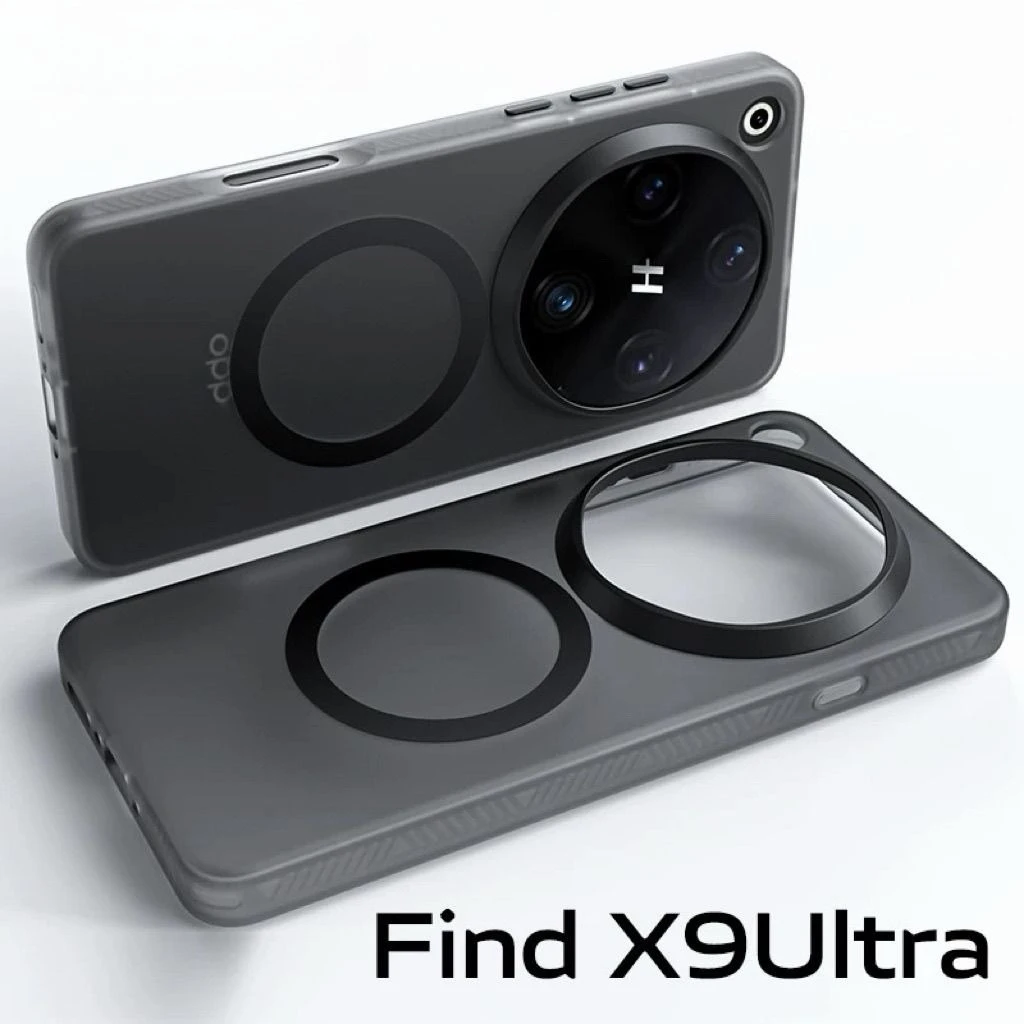 Magnetic Case for OPPO Find X9 Ultra Luxury Skin-friendly Ac