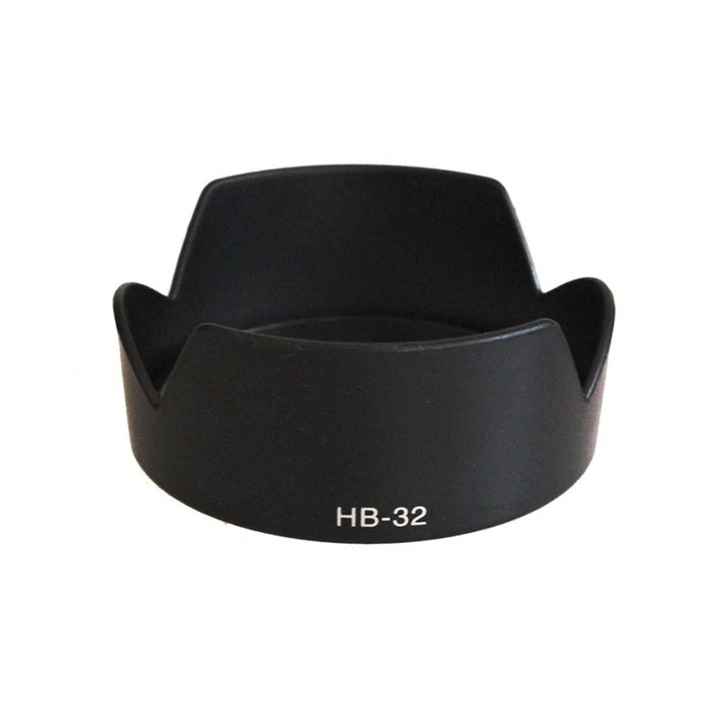 Lens Hood For Nikon HB-32 DX AF-S 18-70mm 18-105mm 18-135mm 18-140mm ED Bayonet Camera Lens Hoods Accessories