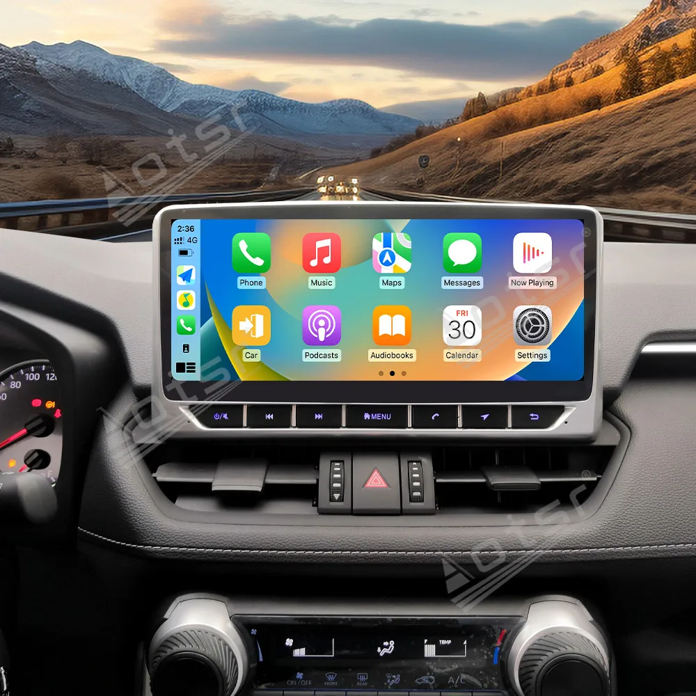 Car Multimedia Automotive Player For Toyota RAV4 2020 2021 2022 2023 2024 Android Carplay GPS Navi Car Radio Stereo Head unit
