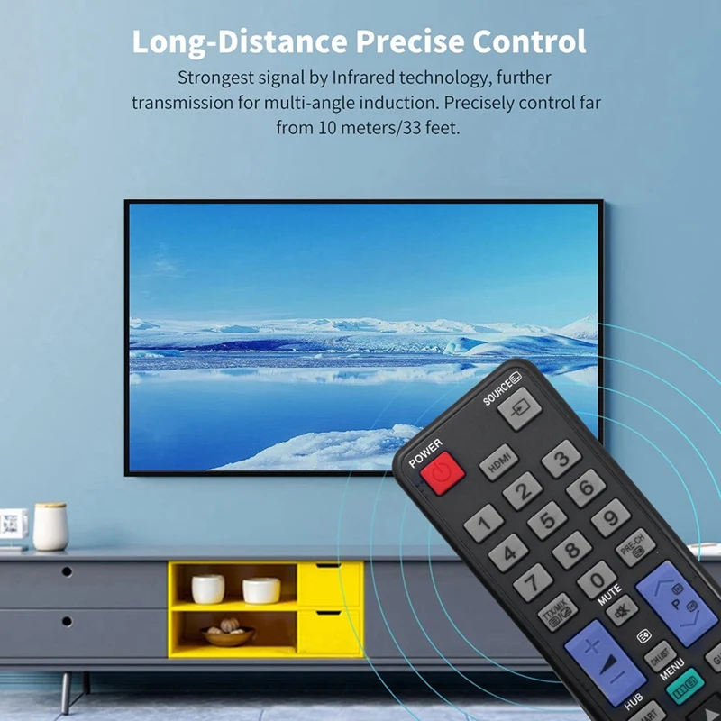 Replace AA59-00507A TV Remote Control For Samsung TV LED Television Remote Control