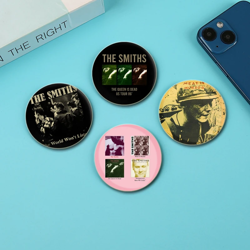 32/44/58mm The Smiths Popularity Band Badge Classic Album Creative Brooches Exquisite Enamel Pins for Backpack Accessories Gifts