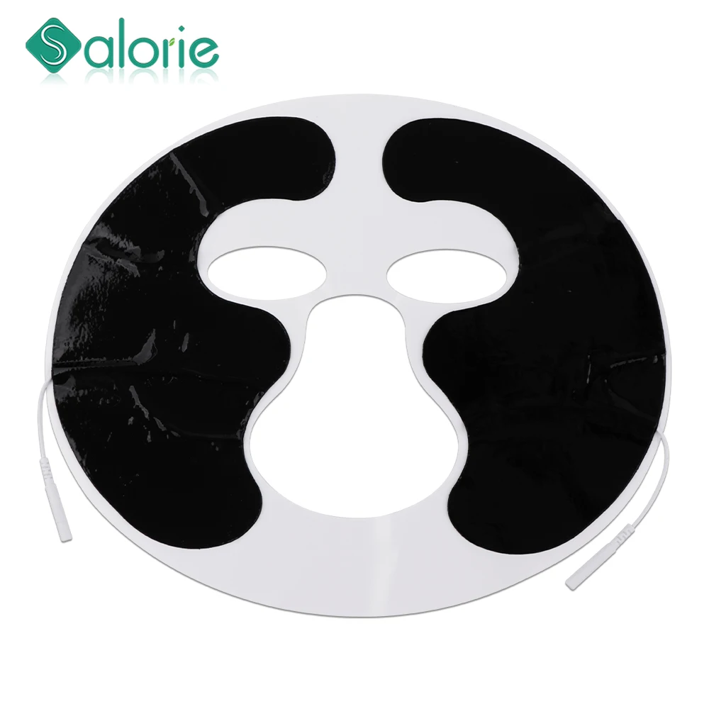 1PC Electrode Pad for Face Self Adhesive Non-woven Face Massage Pad for TENS/EMS Digital  Accupuncture Unit Massager Machine