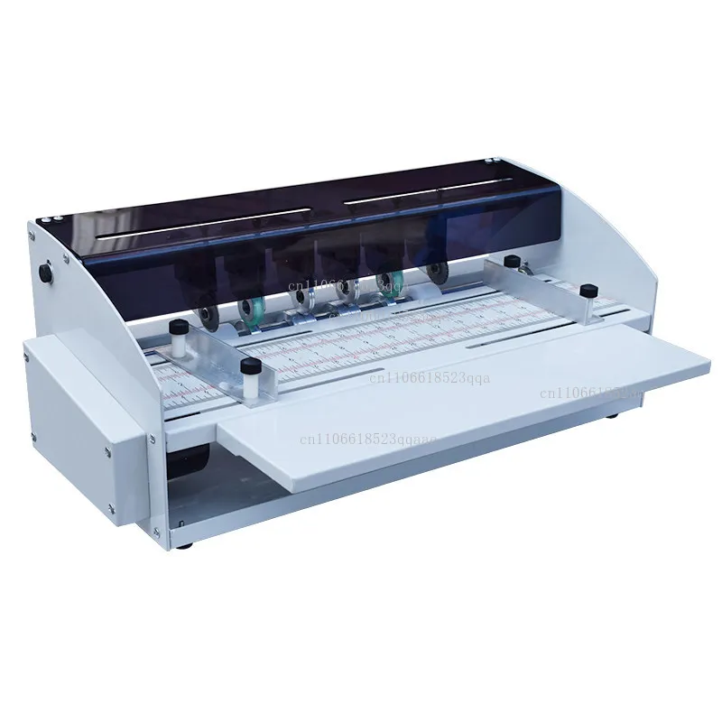 Adjust speed Electric paper creasing machine Perforator Cutter 3 in1 combo Paper Creasing Perforating machine paper Creaser 220V