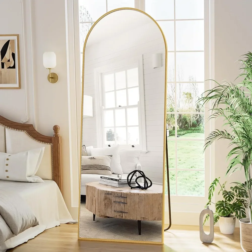 Arched Floor Mirror, 65