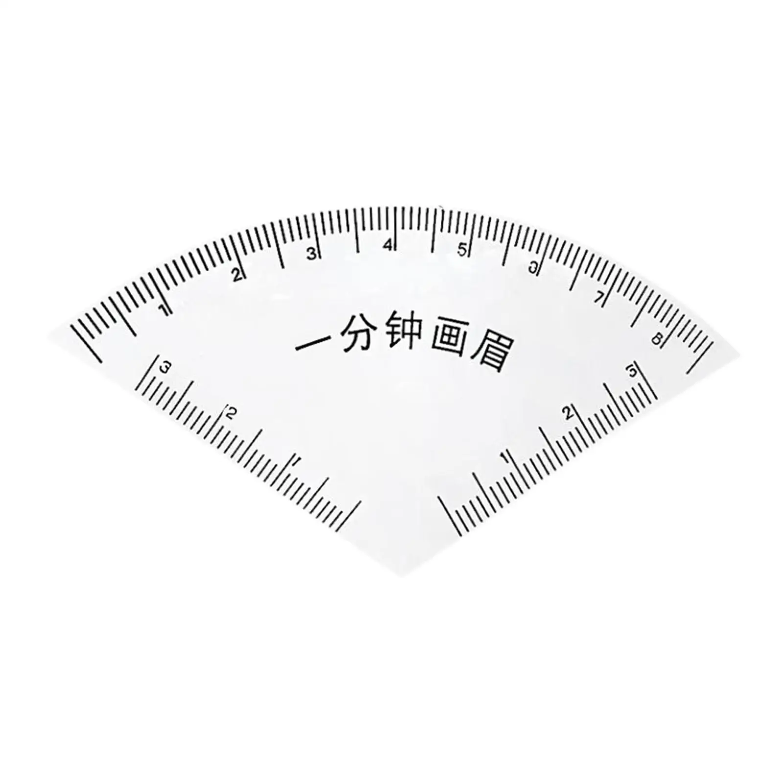 Stencil per sopracciglia riutilizzabile con guida per arco portatile per modello per sopracciglia da donna