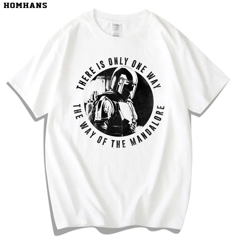 Camiseta de Algodón Puro con Temática de Star Wars, The Mandalorian y el Planeta Skywalker, para Hombres, Mujeres y Niños, Ropa Casual de Verano para Fans