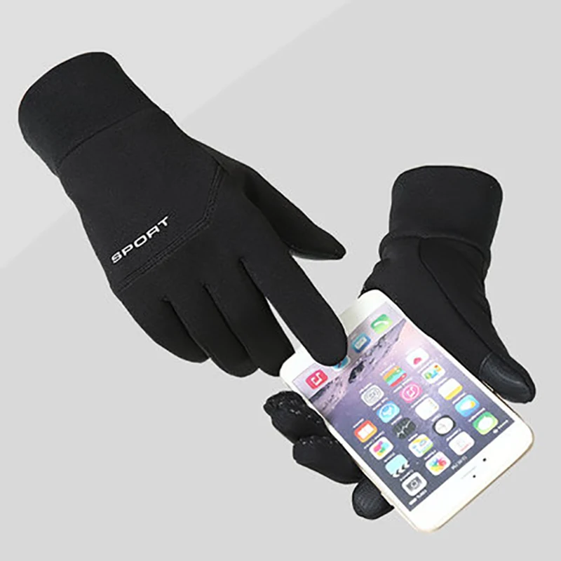 Guantes de esquí impermeables para hombre y mujer, manoplas a prueba de viento para Snowboard, moto, nieve, ocio, Invierno